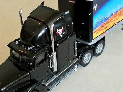 Karl Malone die cast Semi Truck toy.