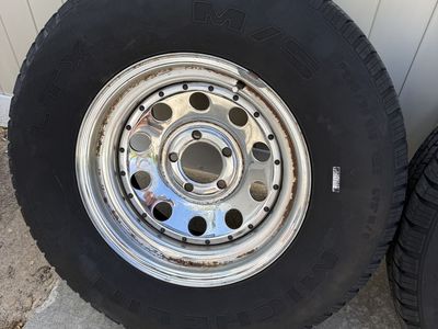 4 each 15” Tires & Wheels