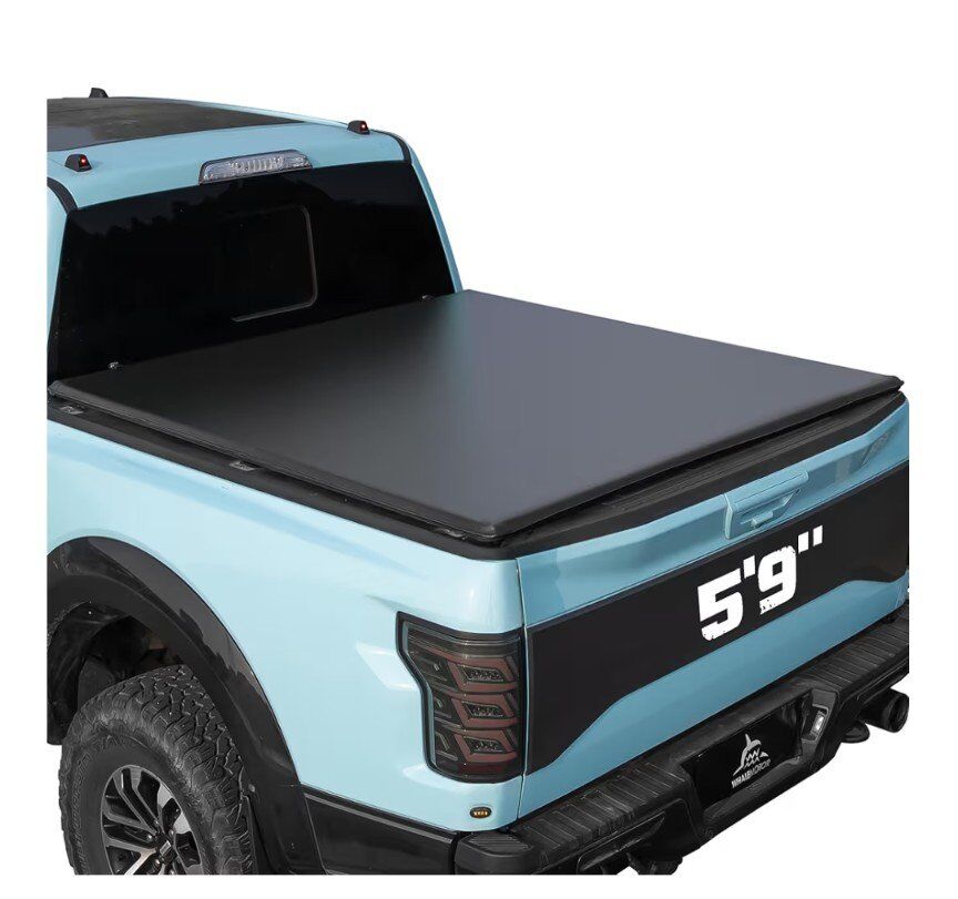 Chevy Silverado 5.8 ft Truck Bed Tonneau Cover