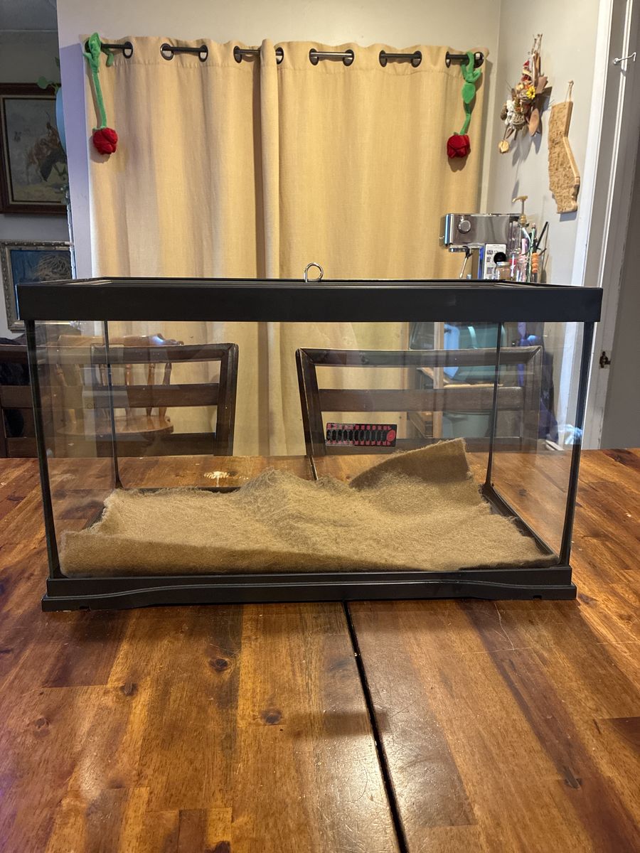 10 Gallon Reptile Tank Hardly Used