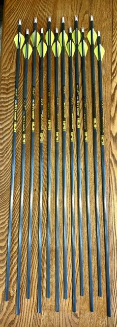 Gold Tip Hunter Pro 340 Uncut/Unused w/inserts
