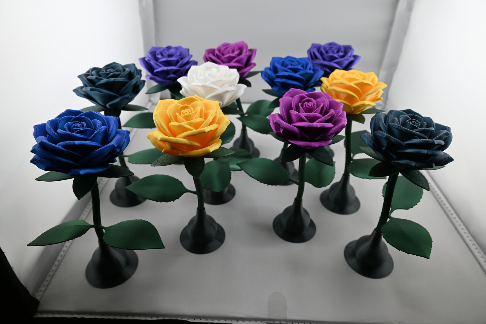 3D Printed Roses - Great for Valentines Day!