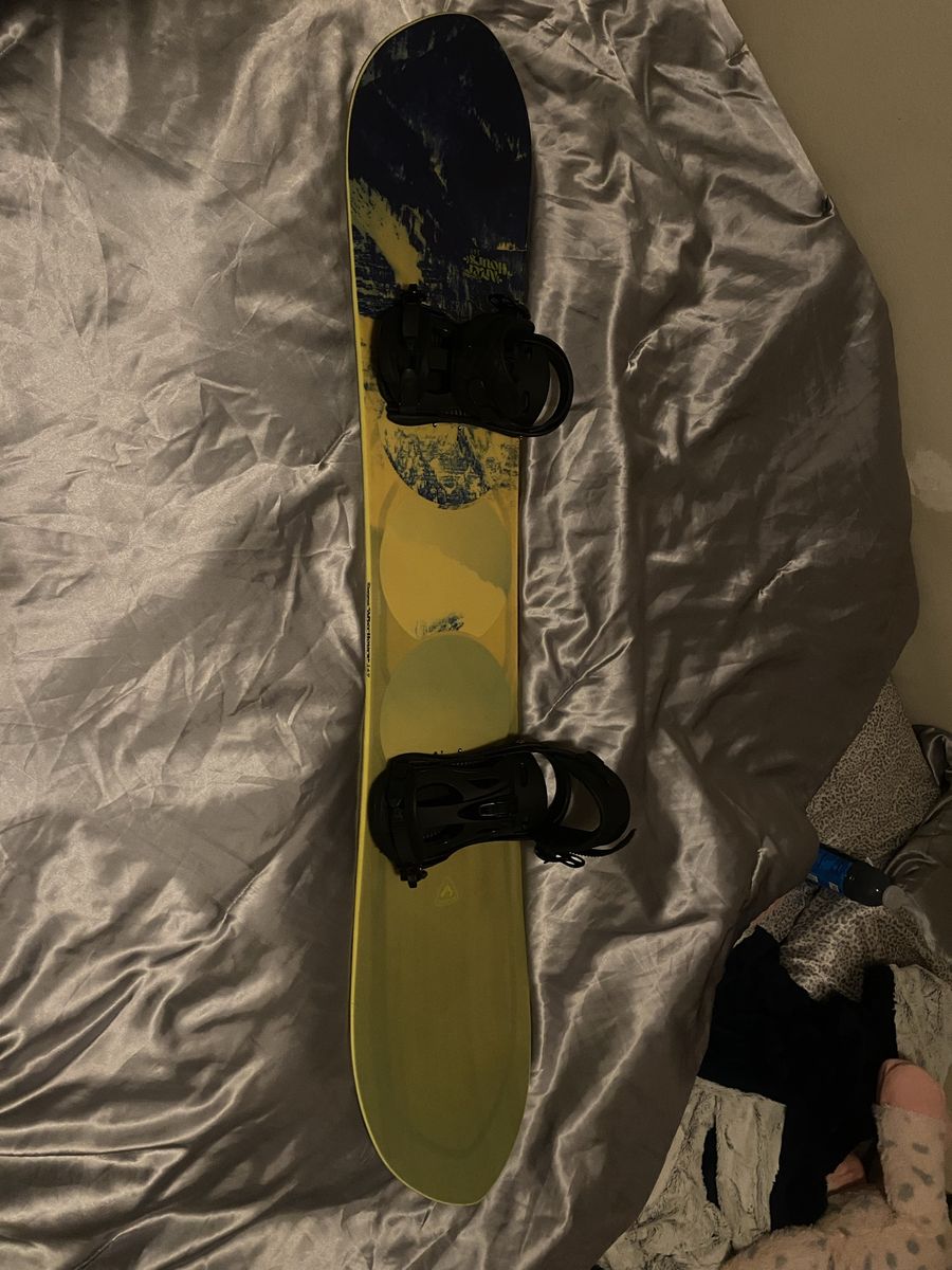 After Hours 149 Snowboard with Bindings, brand new