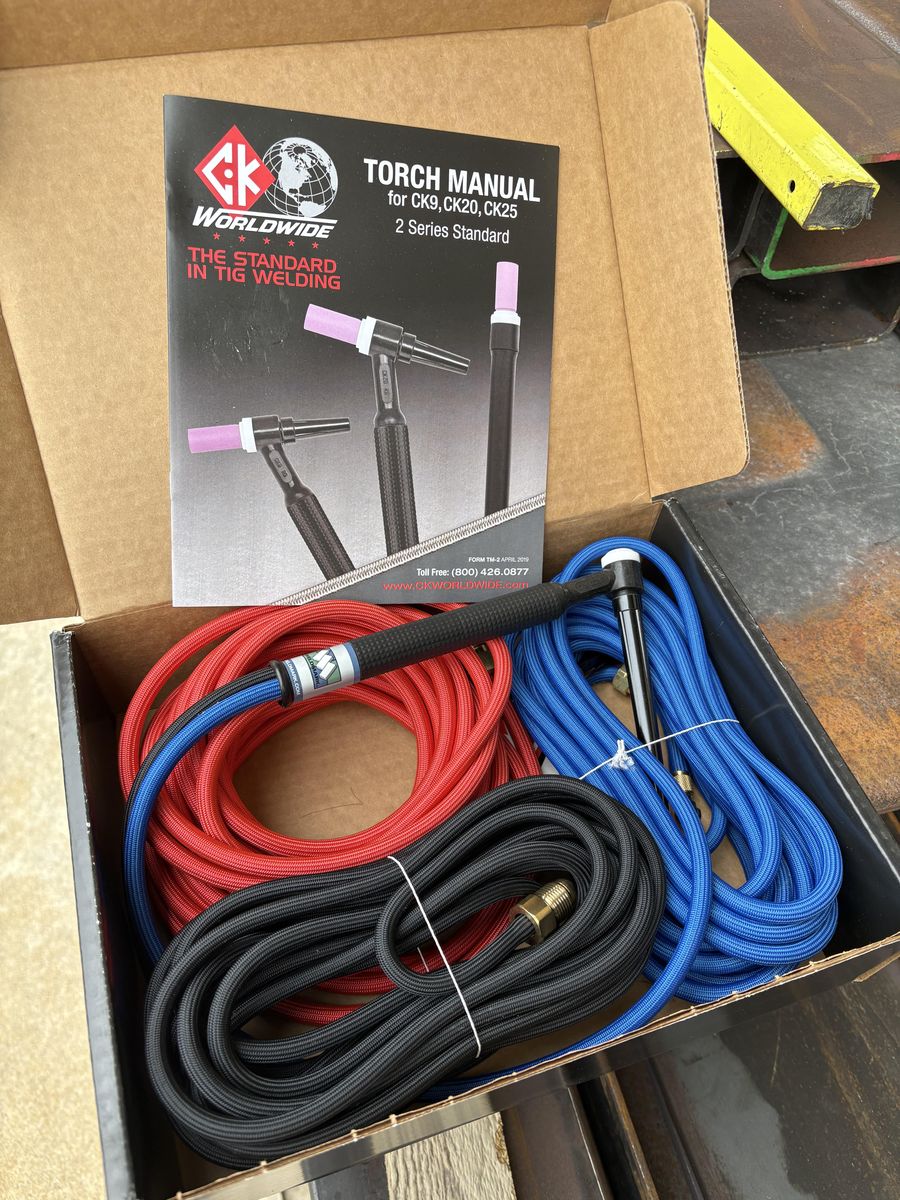 Tig Welding Torch Water Cooled Weldmark 250 amp