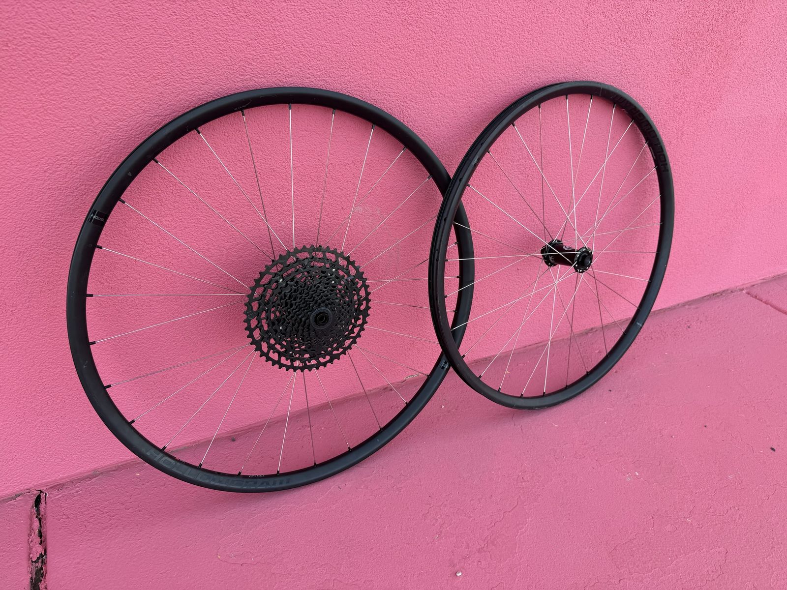Cannondale Hollowgram Carbon 29er boost wheels with Hydra hubs and Eagle Cassette 