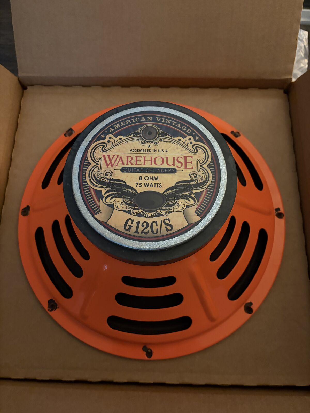 WGS G12C/S 12” Speaker