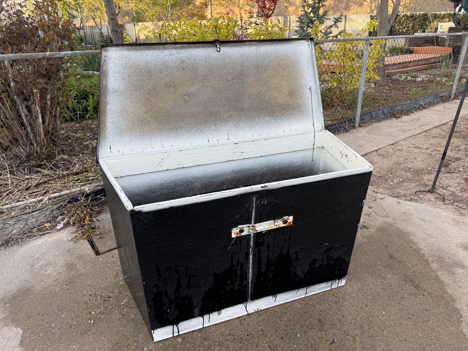 Large Fiberglass Trailer Storage Box