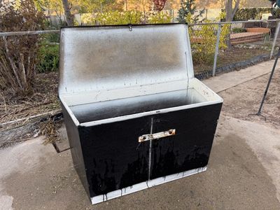 Large Fiberglass Trailer Storage Box