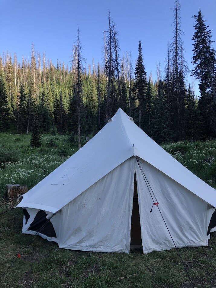 WHITEDUCK Avalon Canvas Bell Tent - Luxury All Season Tent