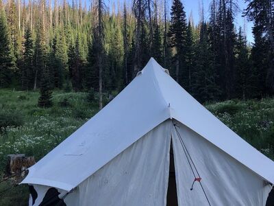 WHITEDUCK Avalon Canvas Bell Tent - Luxury All Season Tent