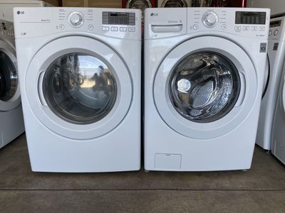 LG washer and 4 prong electric dryer