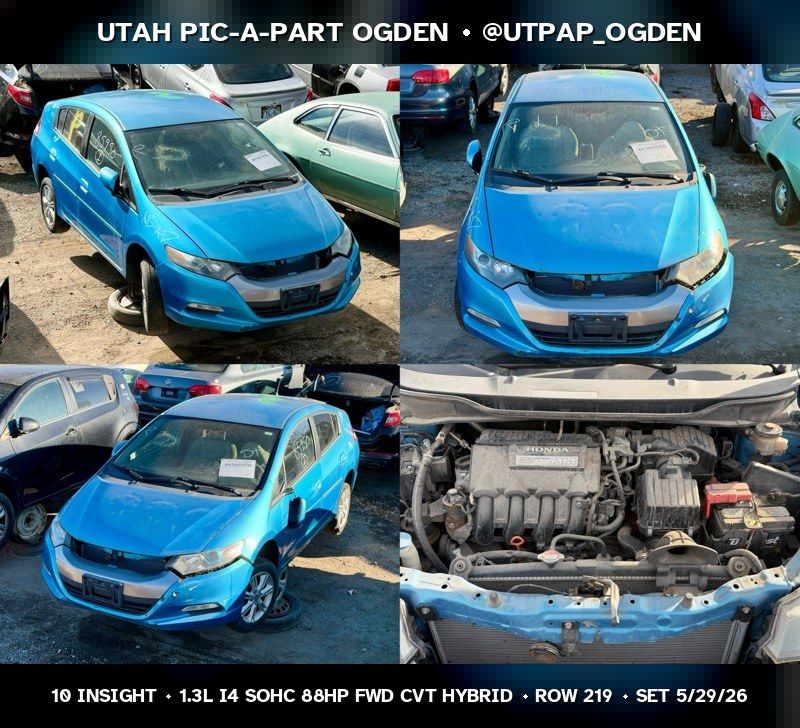 2010 Honda Insight Parts - UTPAP Ogden