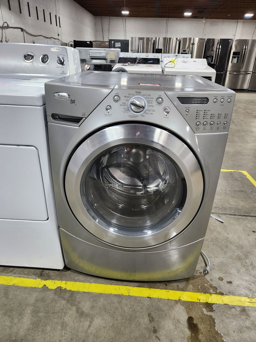 GREAT WHIRLPOOL DUET FRONTLOAD WASHER! W-WARRANTY