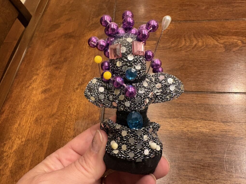 Voodoo Doll Magnet Like New