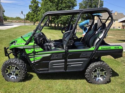 2018 Kawasaki Teryx 4 LE & Trailer
