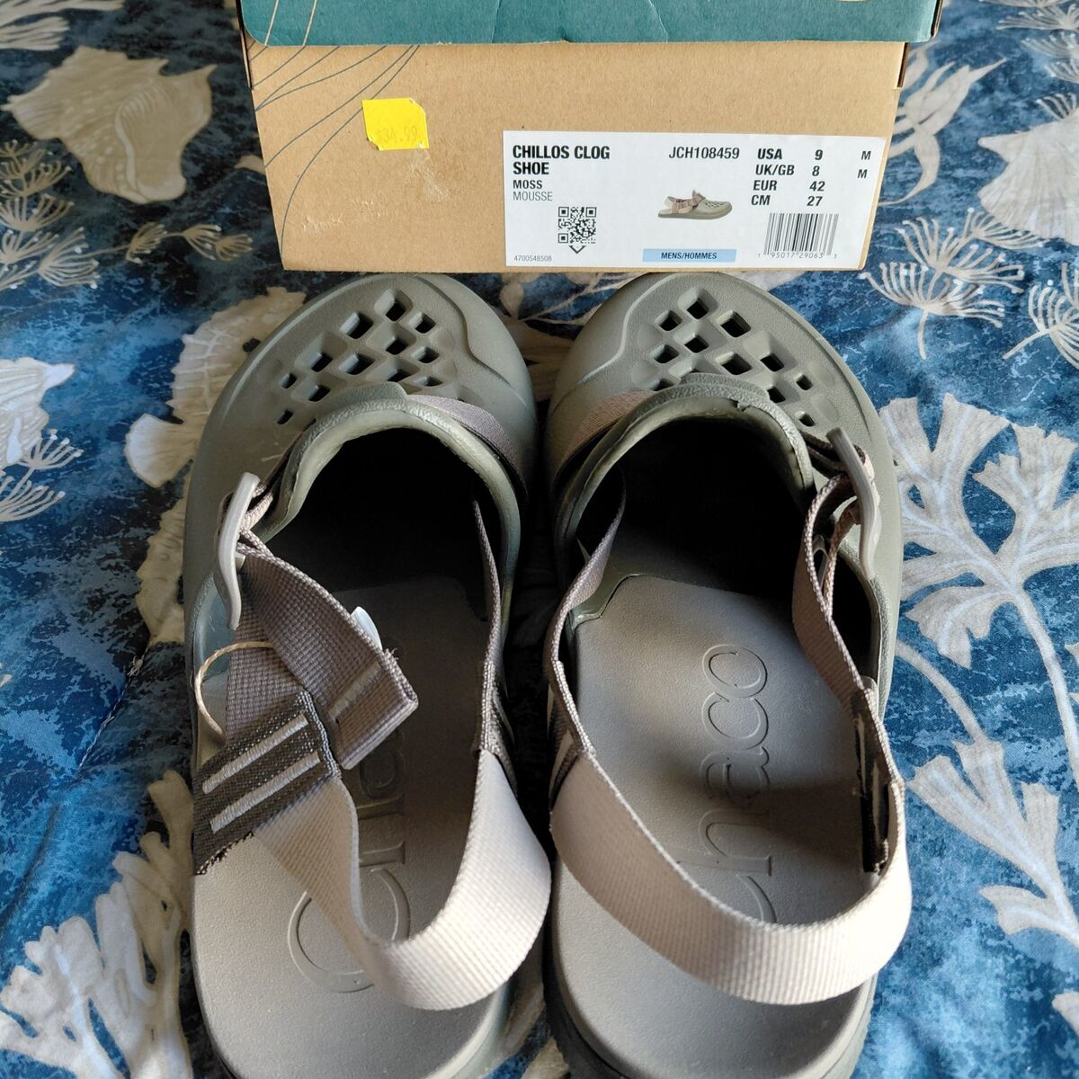 Men's Size 9 Chaco Brand Clogs! Half-off original$