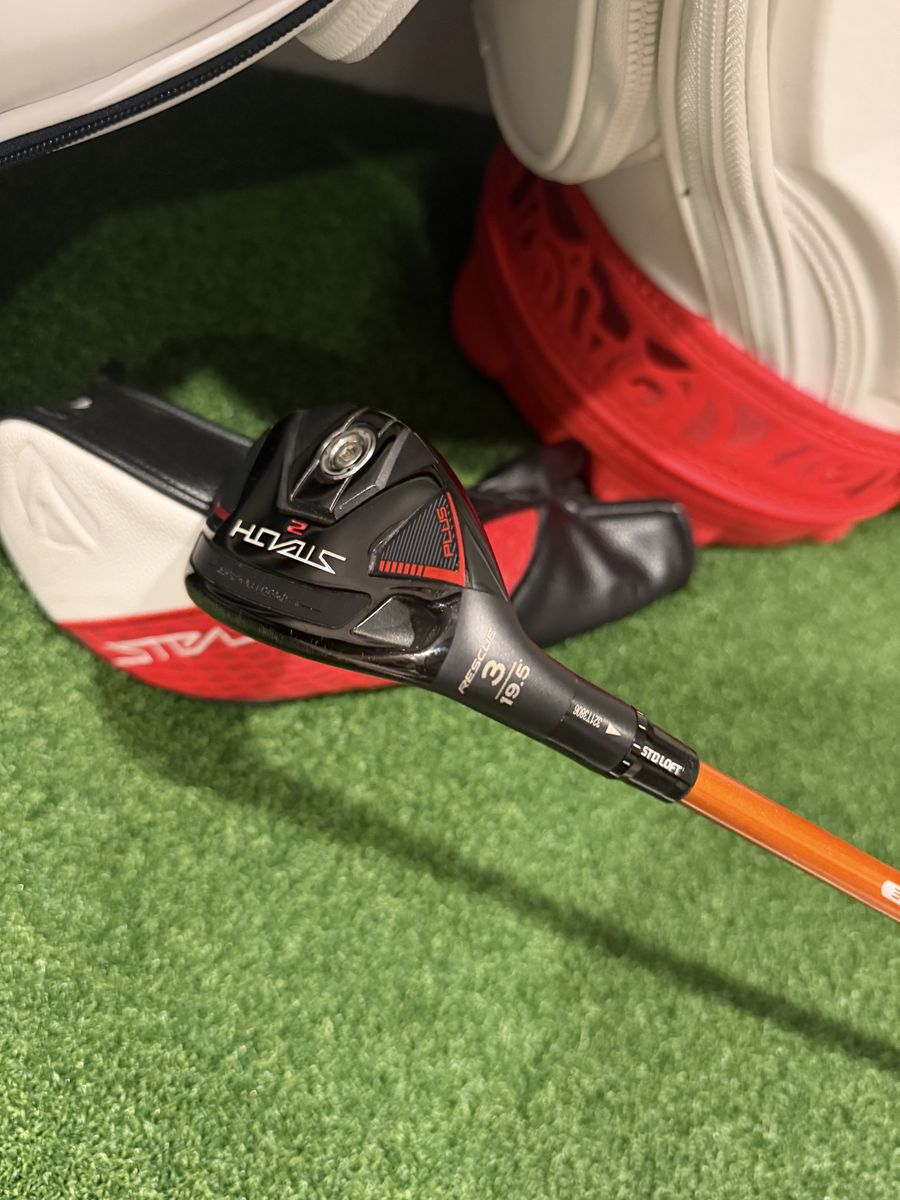Left Hand Taylormade Stealth 2 Plus 3 Hybrid Tour AD Di85X Extra Stiff