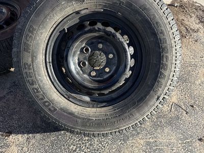 Black steel wheels