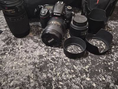 Nikon D7000 and lenses