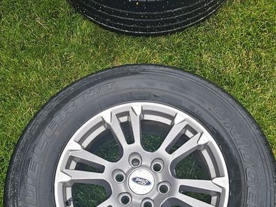 Four Ford F-150 Wheels & Tires - 275/65R18 - Good Condition