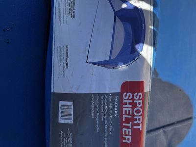 Outdoor Collective Sport Shelter Canopy Sun Shade Tent Blue - Lightweight & Portable