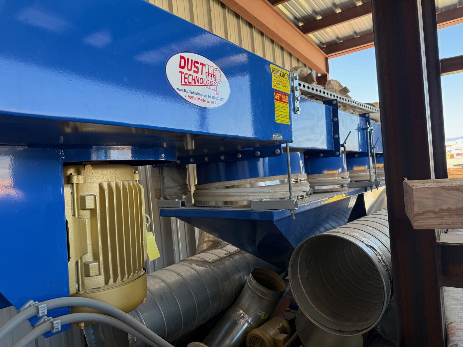 Hush High Flow Dust Collector & Custom Trailer