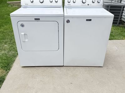 Maytag washer and electric dryer set