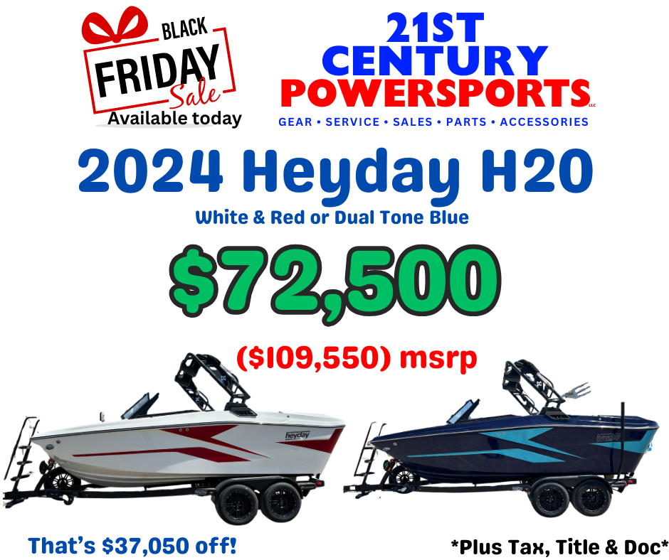 New 2024 Heyday H20 Wake Surf Boat