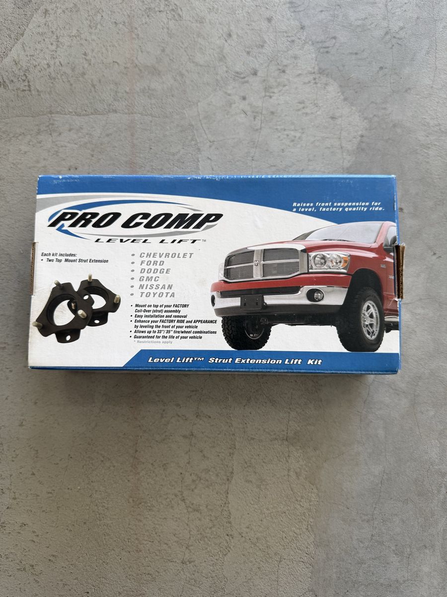 Pro Comp LL-1030 2" Front Strut Extension Leveling Kit for Ram 1500 4WD