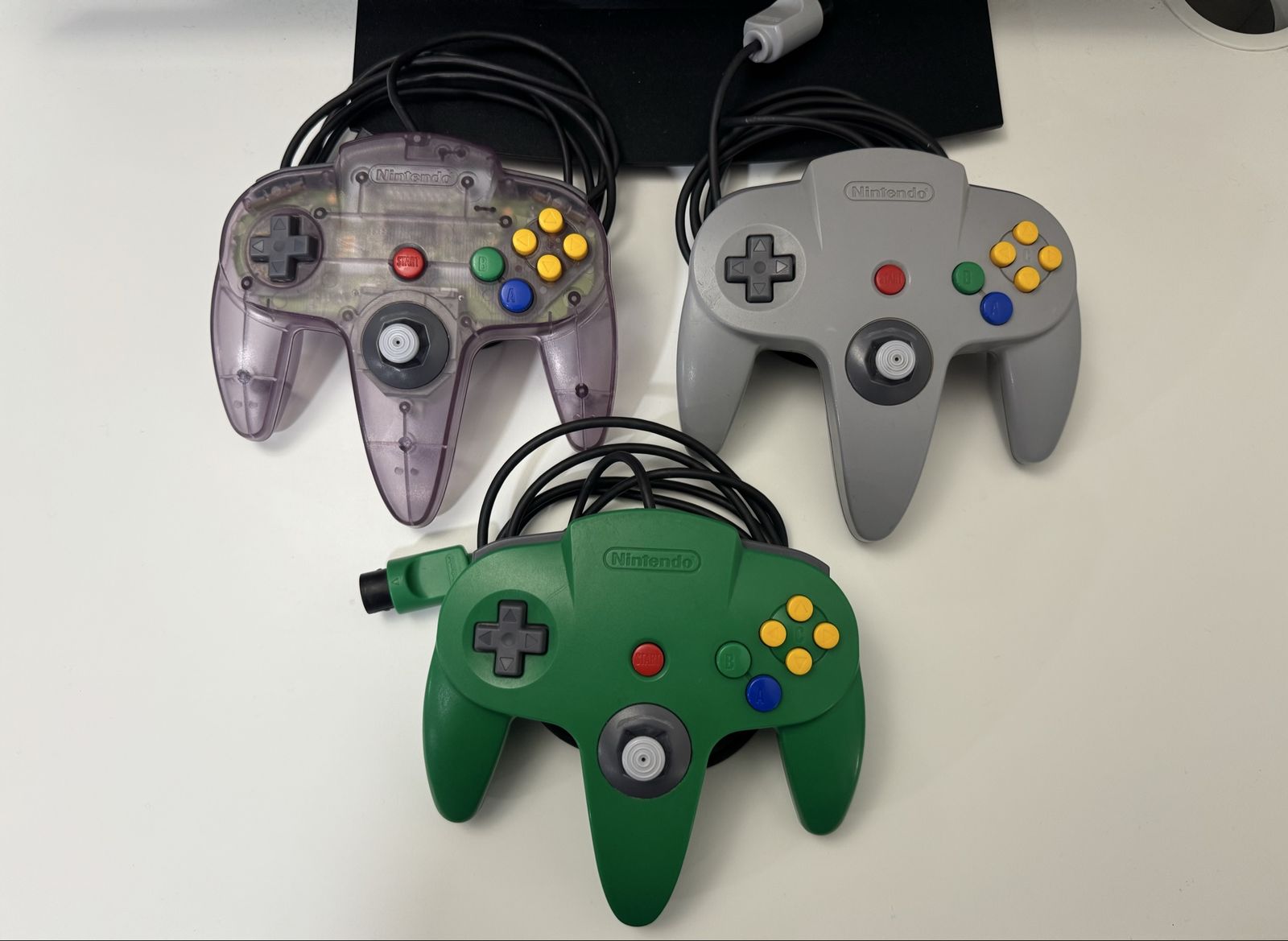 Authentic Nintendo 64 / N64 Controllers / Cleaned & Tested / $20 Each