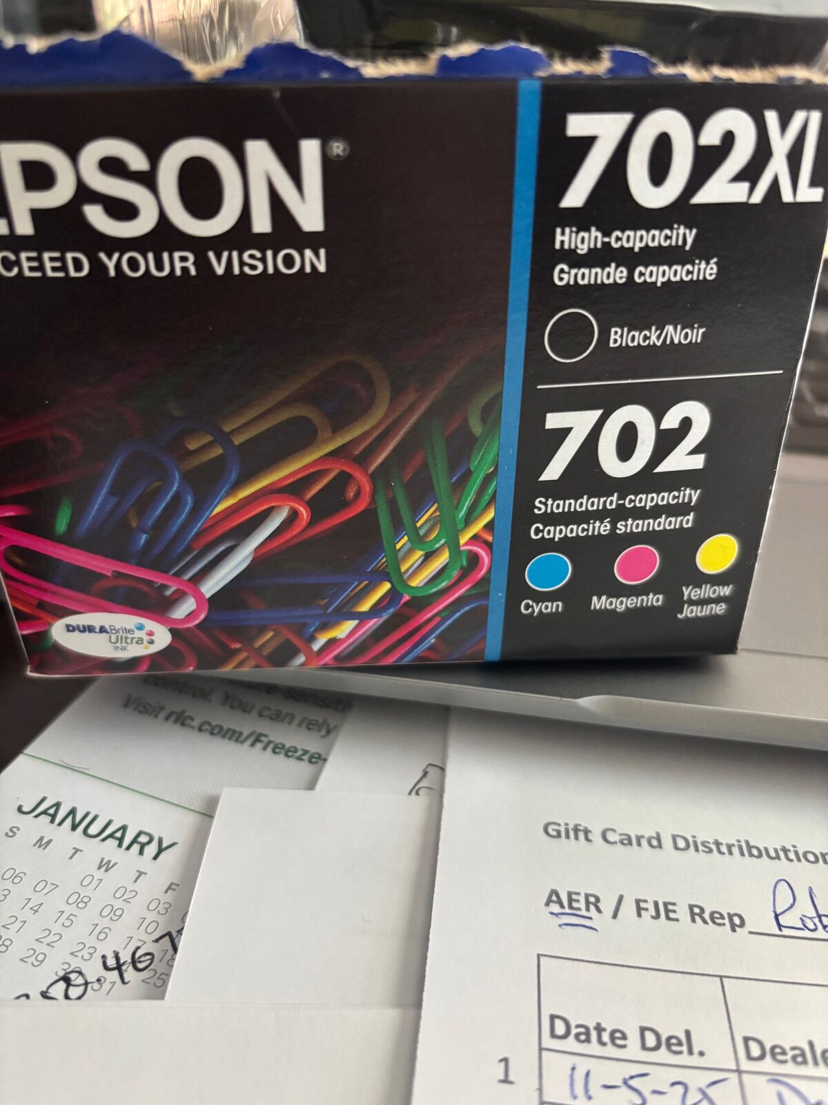 EPSON INK CARTRIDGES 702