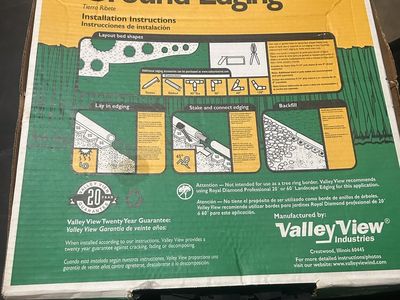 Easy diamond ground edging 20ft