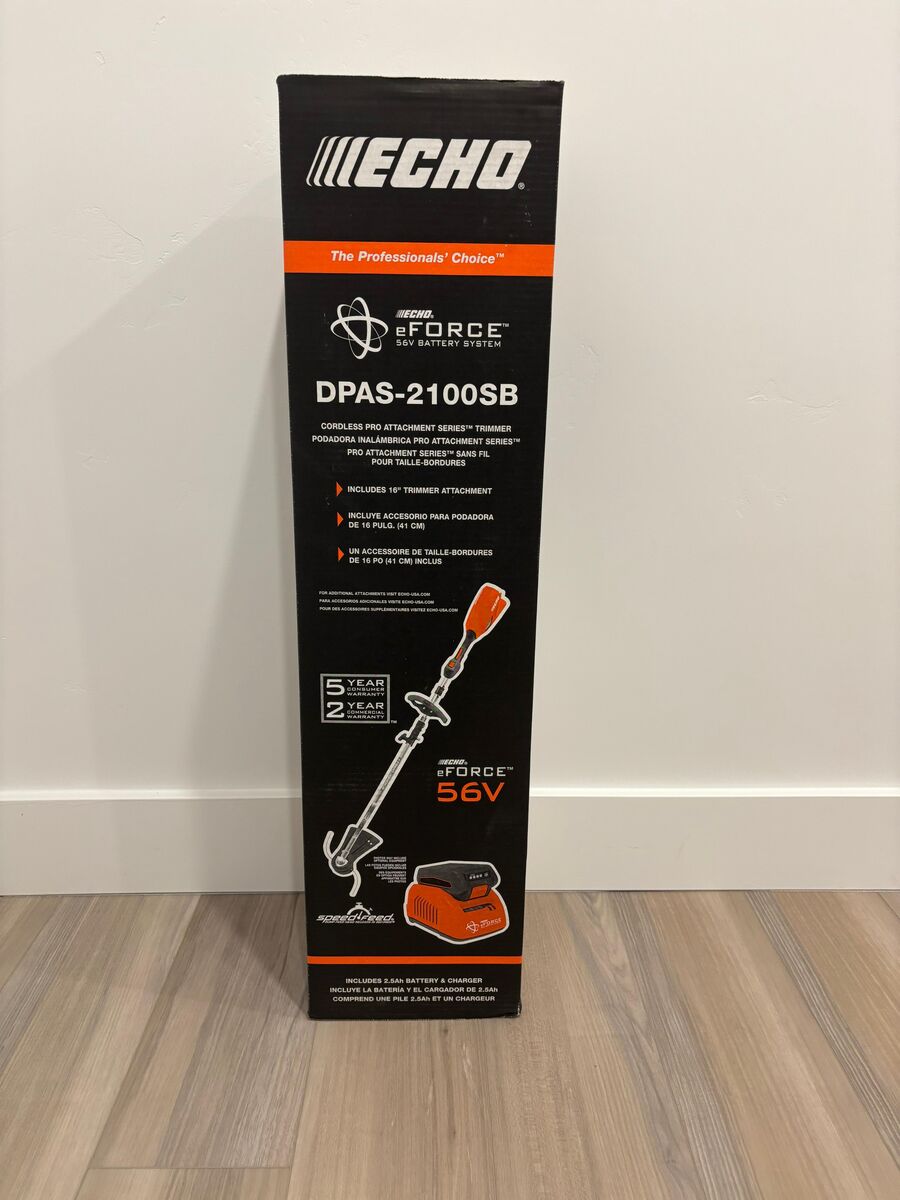 NEW - 56V Brushless Cordless Battery 16 in. String Trimmer w/ 2.5Ah Battery and Charger