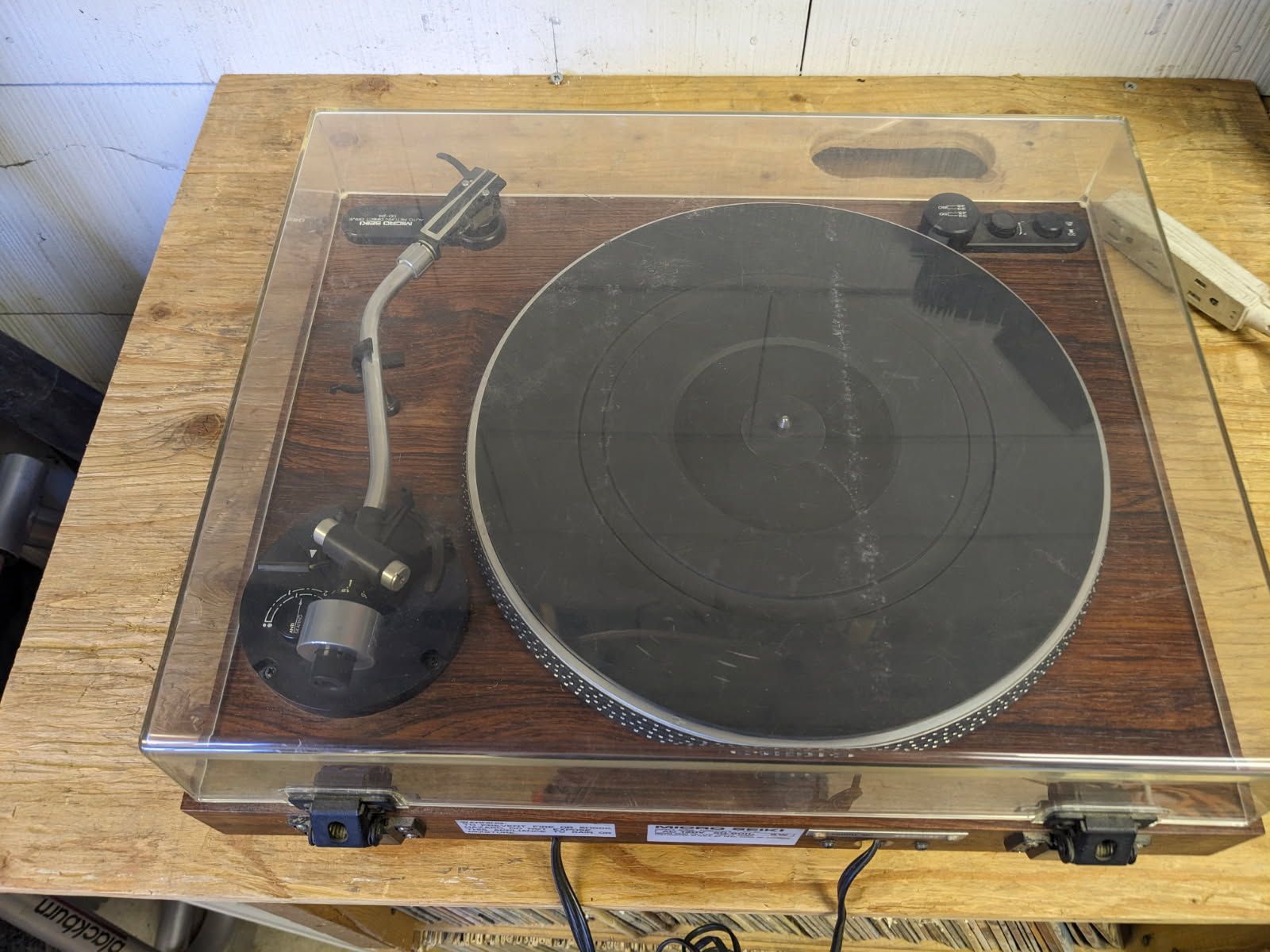 Micro Seiki DD-24 Direct Drive Turntable - Vintage Record Player