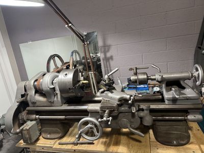 Lathe, metal, South Bend 9 inch swing