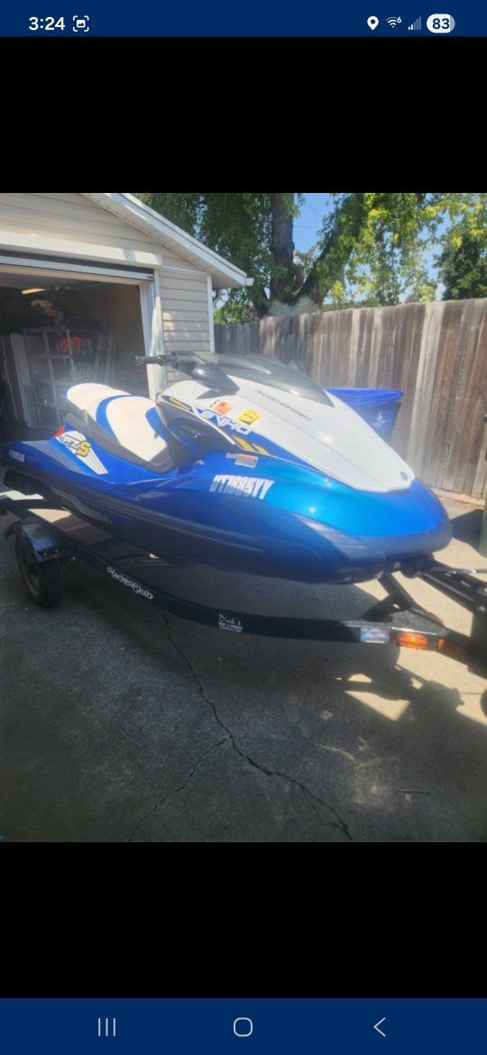 2016 yamaha fzs svho and trailer 