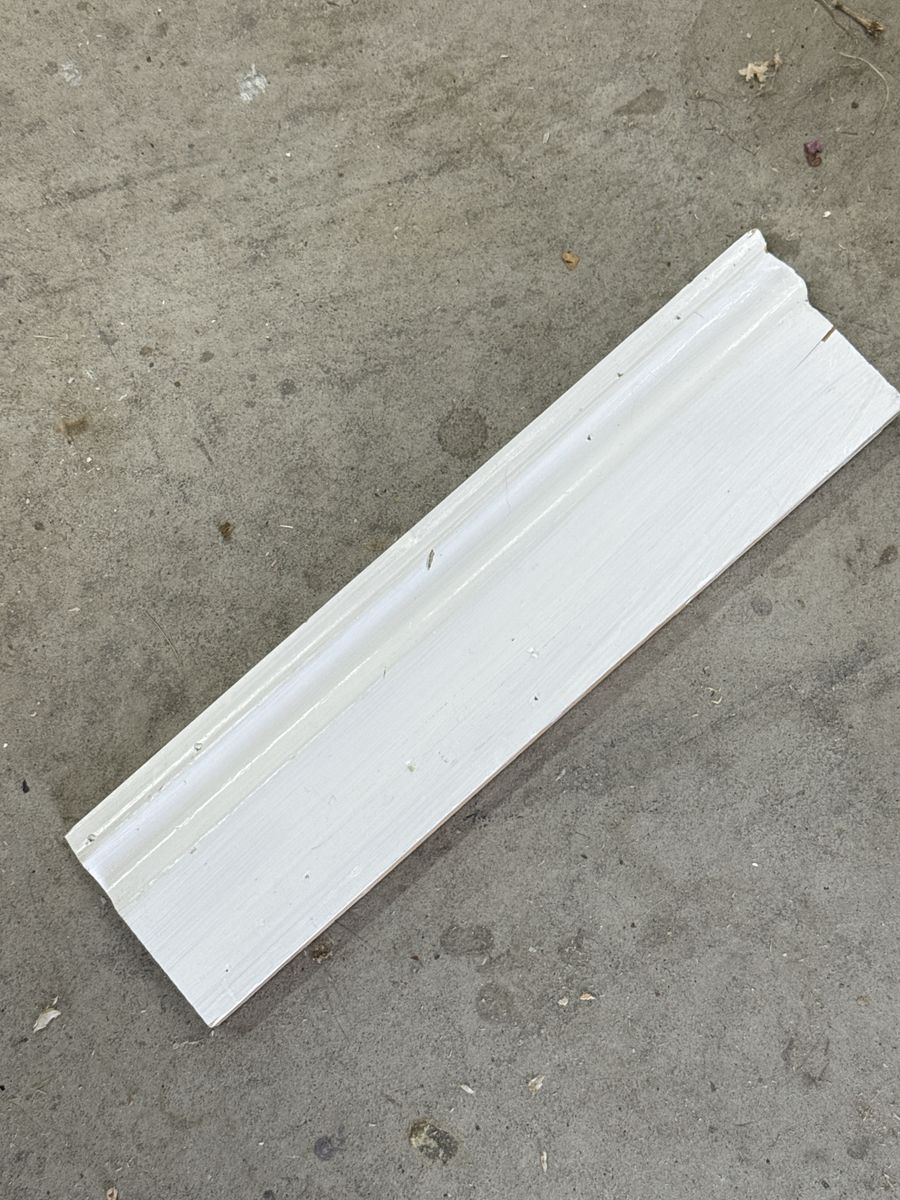 Finger-Jointed Pine Colonial Style Baseboard Moulding - Approx 100 Feet, 3 1/4 inches tall, ~ 1/2 inches thick. 