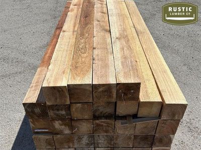 6x6 Rough Sawn Japanese Cedar Posts – Select Grade