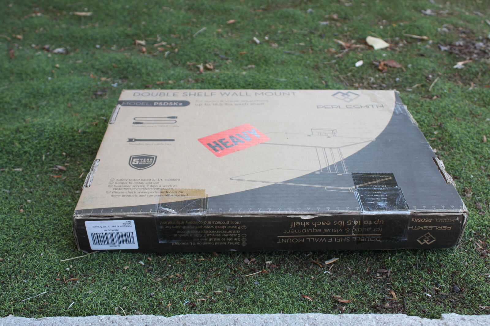 Double Shelf Wall Mount