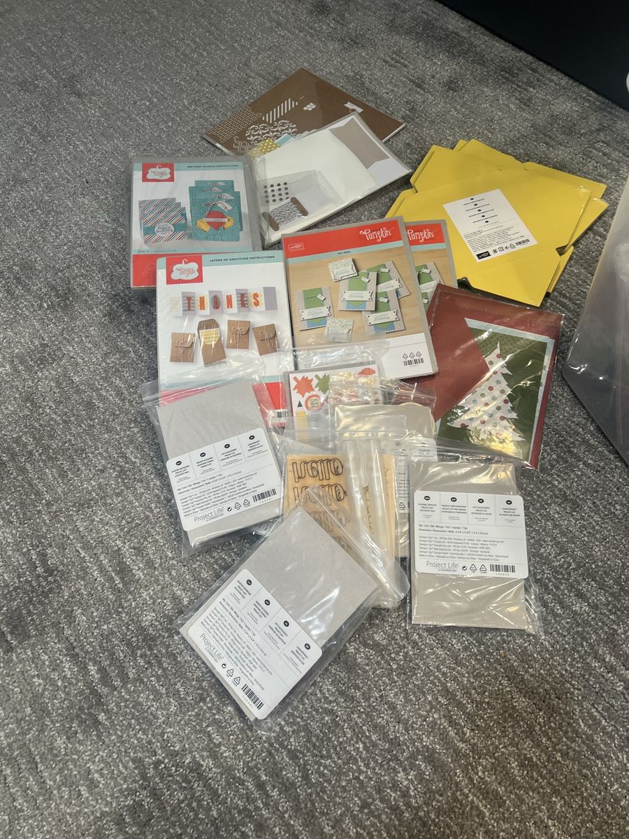 Stampin’Up Supplies