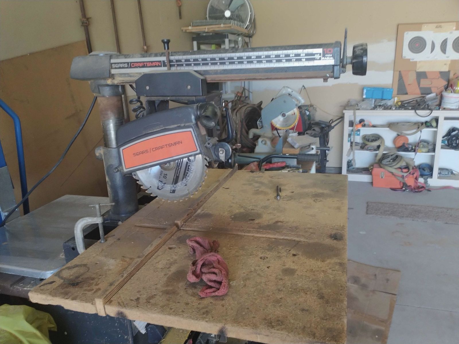 Craftsman 10” Radial Arm Saw