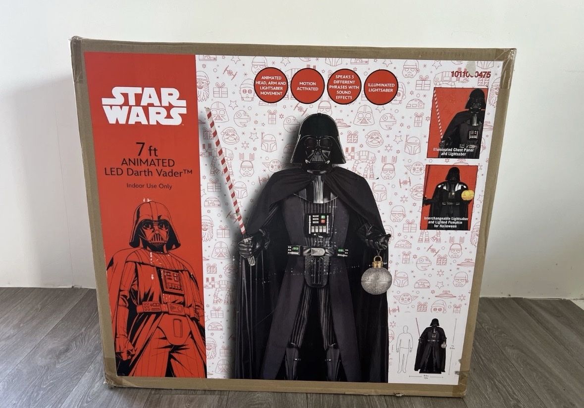 7ft Disney Star Wars Animated LED Darth Vader