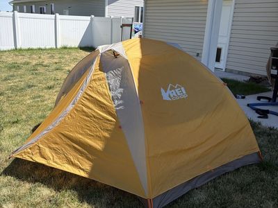 Large 2 Person Backpacking Tent: REI Half Dome 2 Plus, 5 lbs