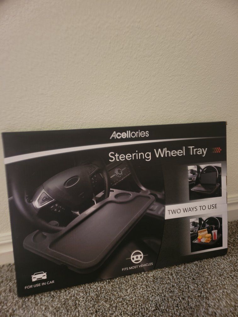 Universal Steering Wheel Tray