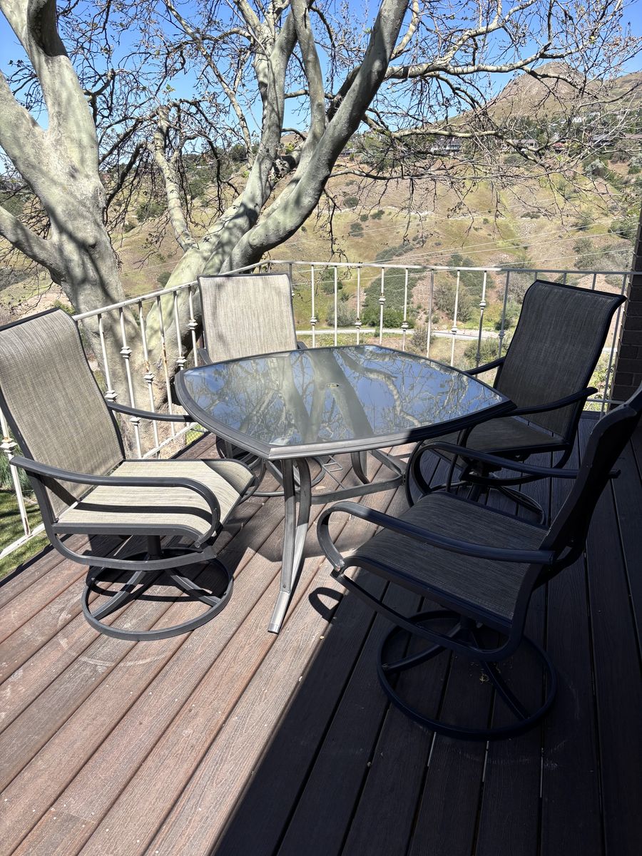 Free patio set