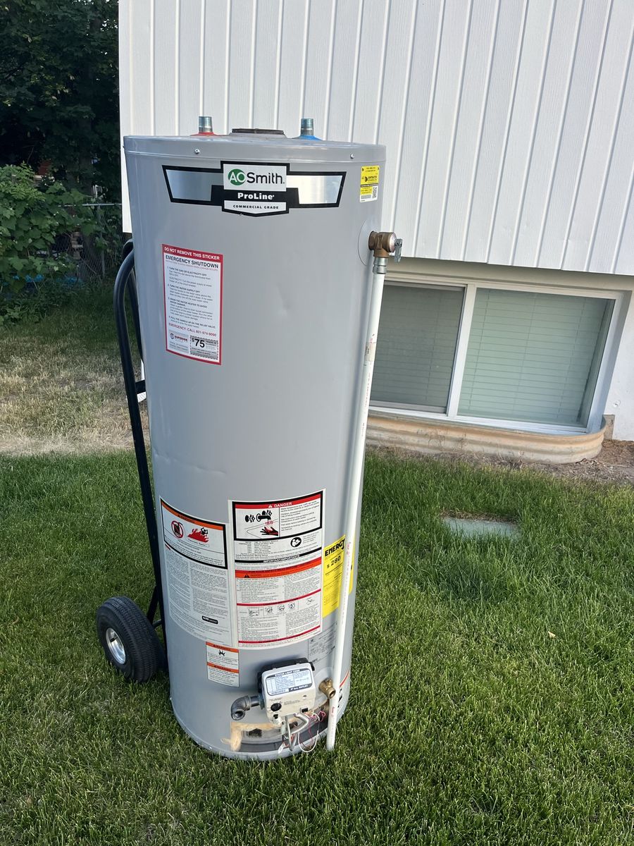 Working used water heater