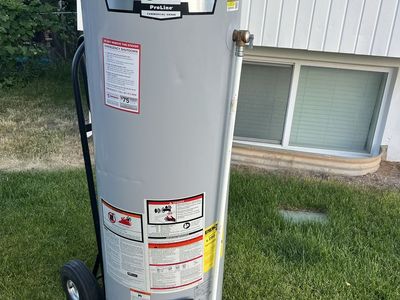 Working used water heater