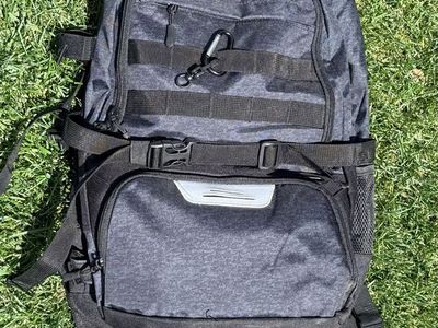 Goloni Black/Grey Lacrosse Youth Backpack - Durable & Versatile