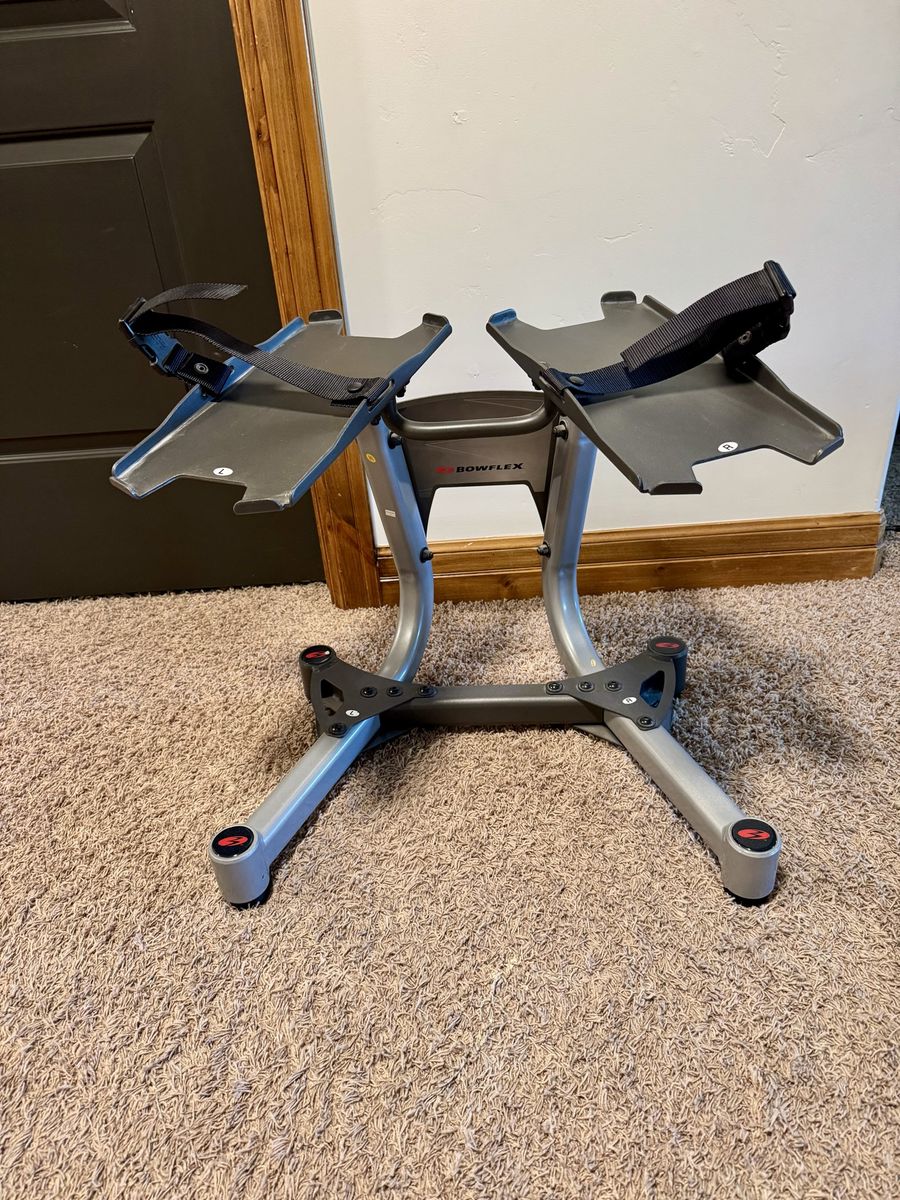 Bowflex SelectTech Dumbbell Stand - Gray/Black, Used