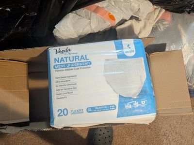 New Large adult incontinence pads.